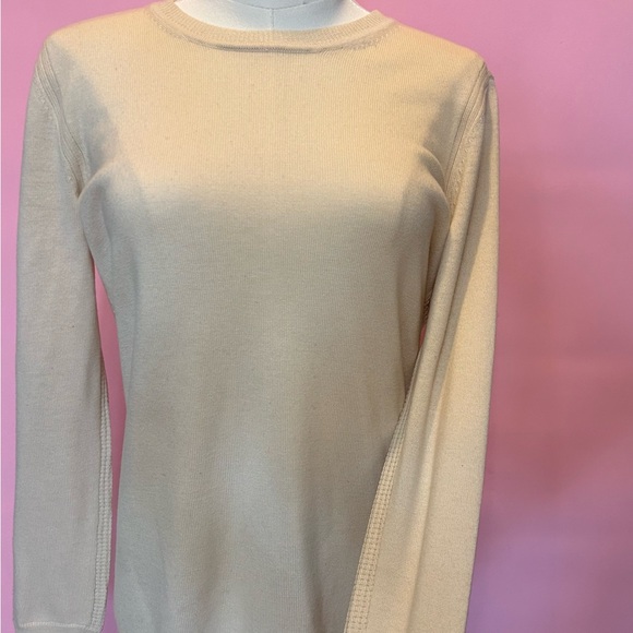 Rag & Bone Soft Cream Knit Top - Picture 2 of 4